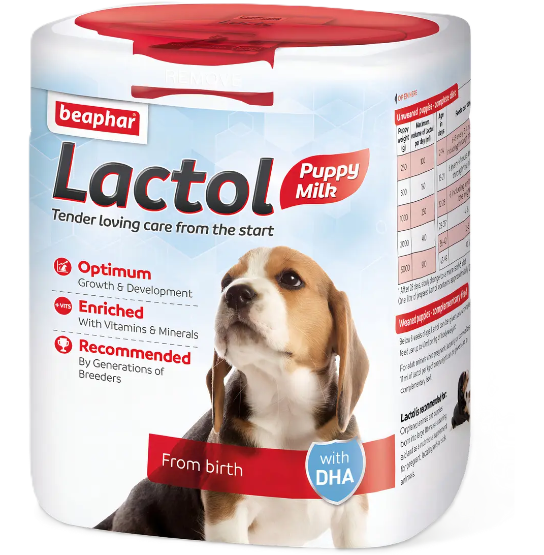 Lactol Puppy 250 g ( Leche en Polvo para cachorros con DHA )